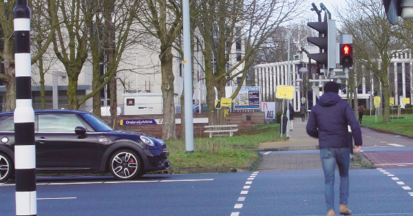 Abbildung von Übergang in den Niederlanden mit TrafiOne