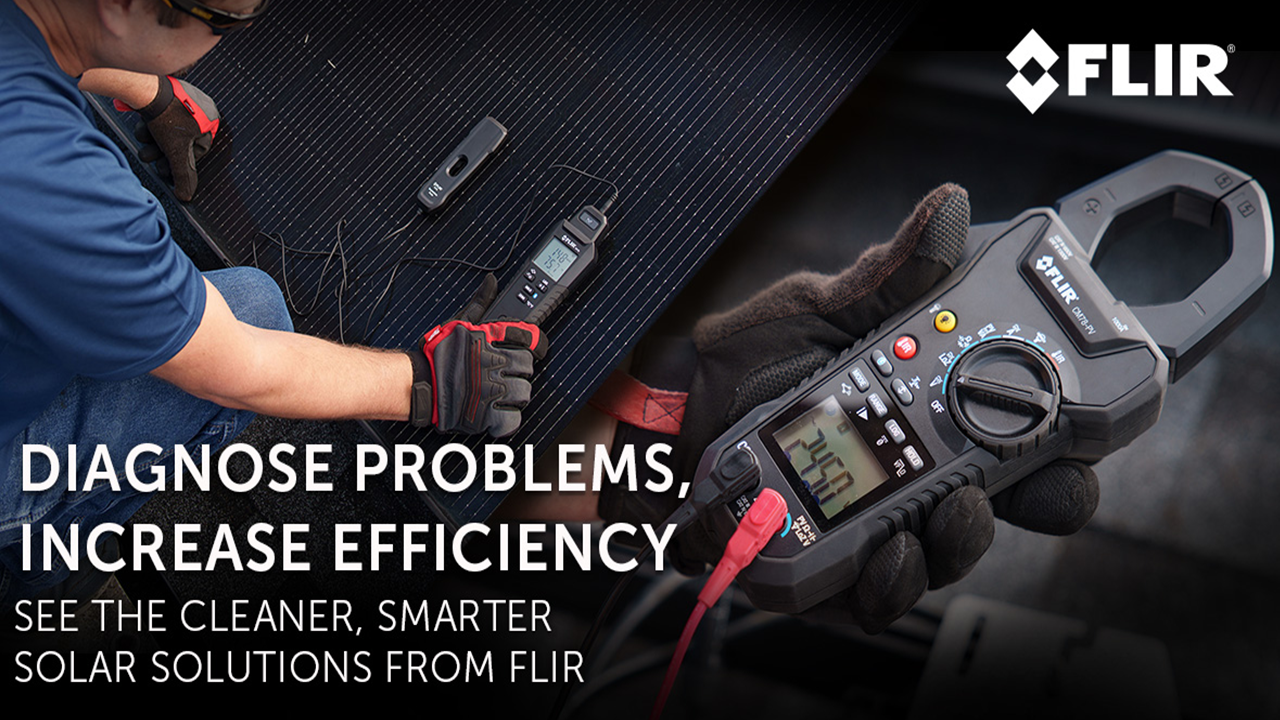 Schnellere Diagnose von Solar- und elektrischen Problemen mit dem CM78-PV Solar Clamp Meter 