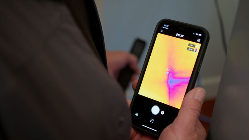 FLIR ONE Edge-Serie für die Hausinspektion